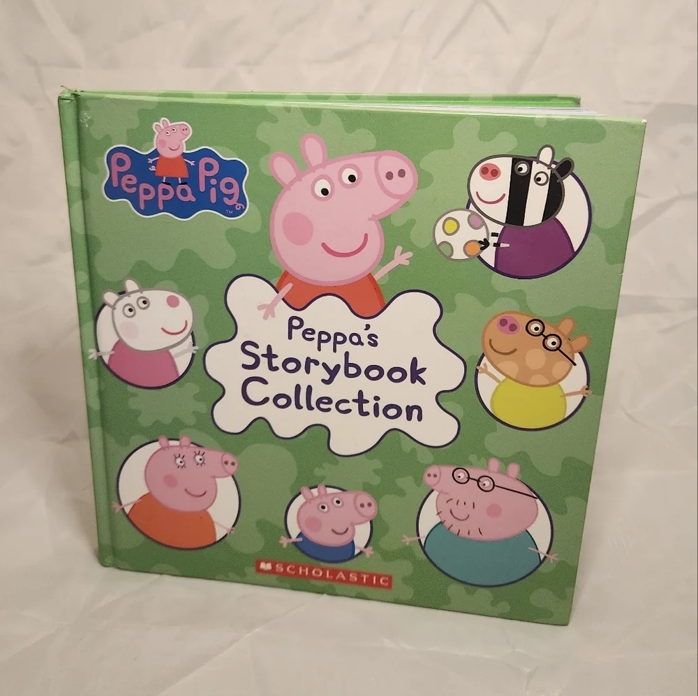 Peppa Pig Storybook Collection 7 Stories on 1 Scholastic Hard Back Book